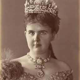 Portrait of Emma of Waldeck and Pyrmont