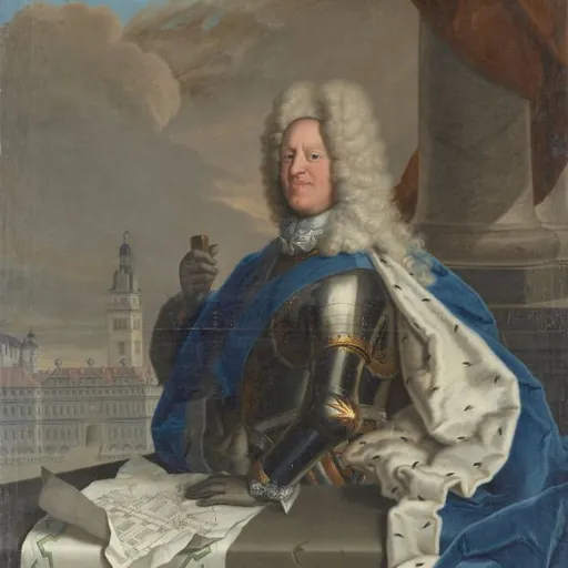 Portrait of Augustus William, Duke of Brunswick-Lüneburg