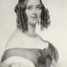 Portrait of Princess Emma of Anhalt-Bernburg-Schaumburg-Hoym