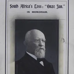 Portrait of Jan Hendrik Hofmeyr