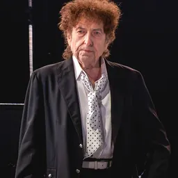 Portrait of Bob Dylan