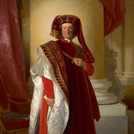 Portrait of Prince Alois II, Prince of Liechtenstein