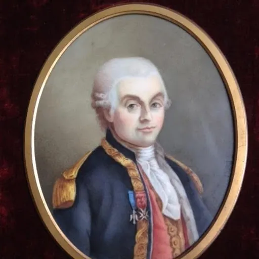 Portrait of Théobald René de Kergariou-Locmaria