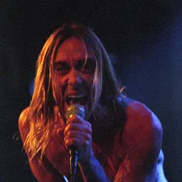 Portrait of Iggy Pop
