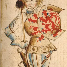 Portrait of Dirk I, Count of Holland