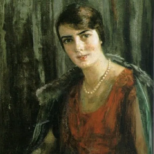 Portrait of Princess Lucia of Bourbon-Two Sicilies