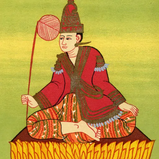 Portrait of Minkhaung I of Toungoo