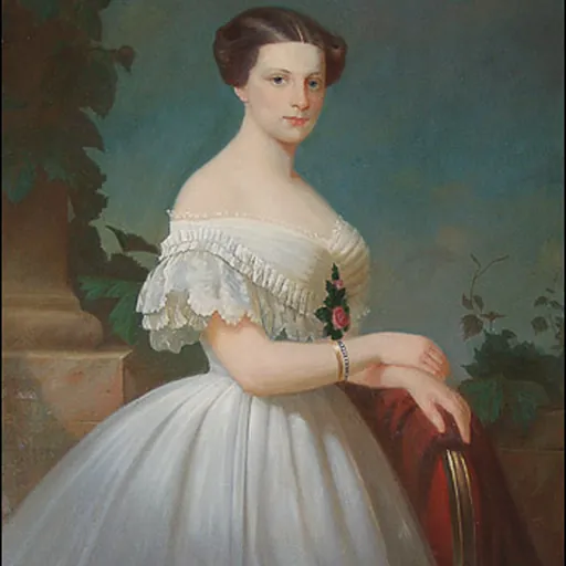 Portrait of Countess Amalie Maximilianovna Adlerberg