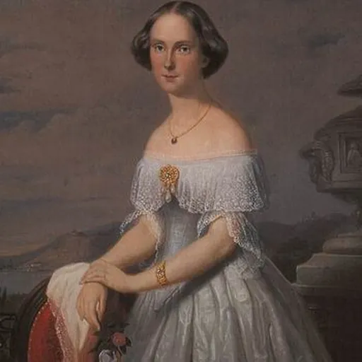 Portrait of Princess Amalia of Saxe-Weimar-Eisenach