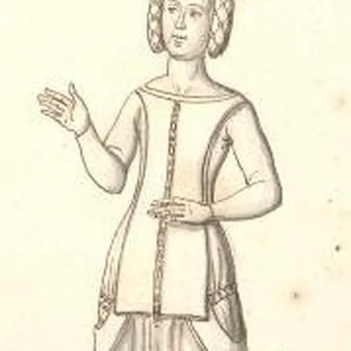 Portrait of Joan of France, Duchess of Brittany