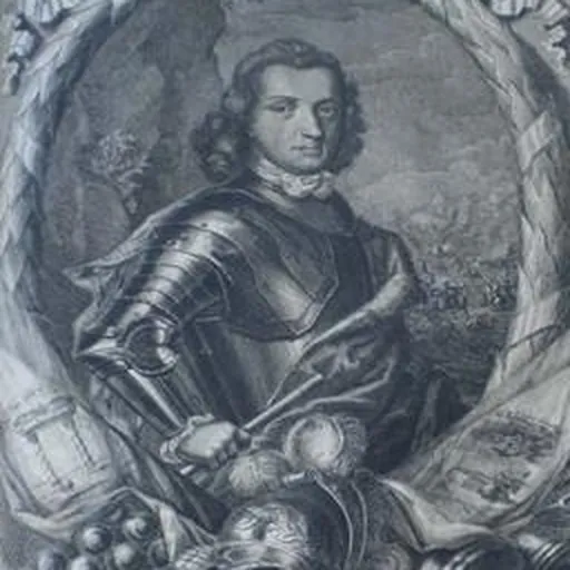 Portrait of Lebrecht, Prince of Anhalt-Zeitz-Hoym