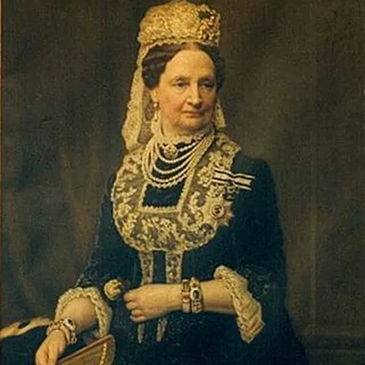 Portrait of Princess Friederike of Schleswig-Holstein-Sonderburg-Glücksburg