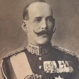 Portrait of Constantine I of Greece