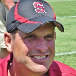 Portrait of Jim Harbaugh