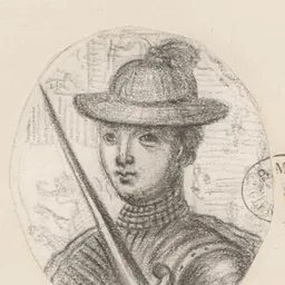 Portrait of Bernard d'Armagnac, Count of Pardiac