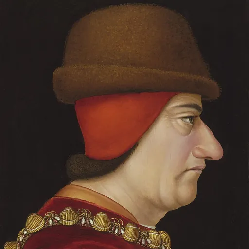Portrait of Louis XI of France