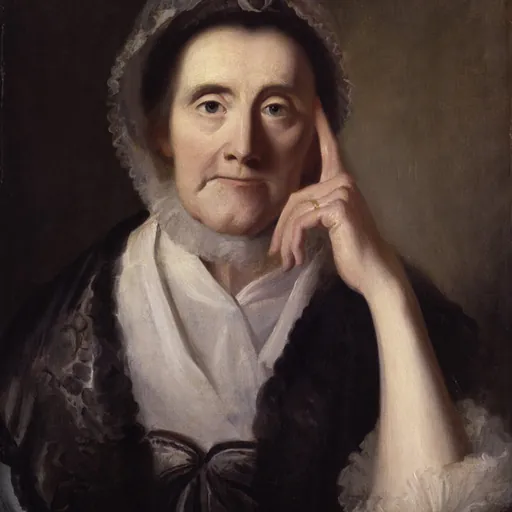 Portrait of Selina Hastings, Countess of Huntingdon