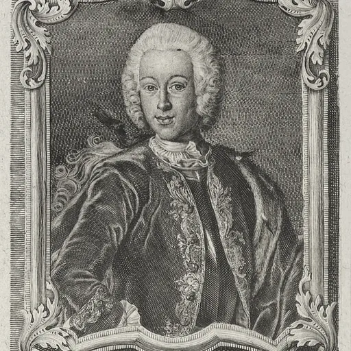 Portrait of Christian Günther III, Prince of Schwarzburg-Sondershausen