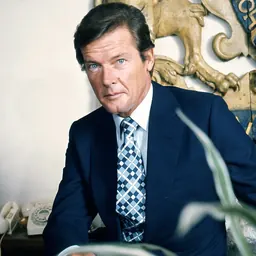 Portrait of Roger Moore