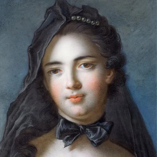 Portrait of Marie Charlotte de La Tour d'Auvergne