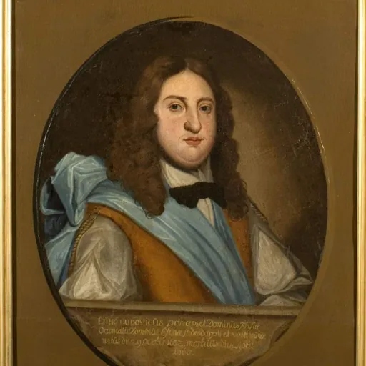 Portrait of Enno Louis, Prince of East Frisia