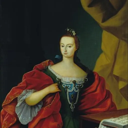 Portrait of Maria Ana Francisca of Portugal