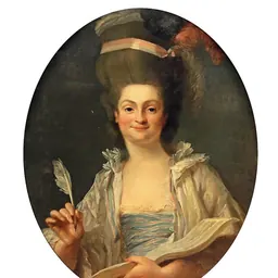 Portrait of Marie Emmanuelle Bayon Louis