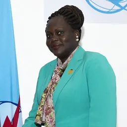 Portrait of Lily Albino Akol Akol