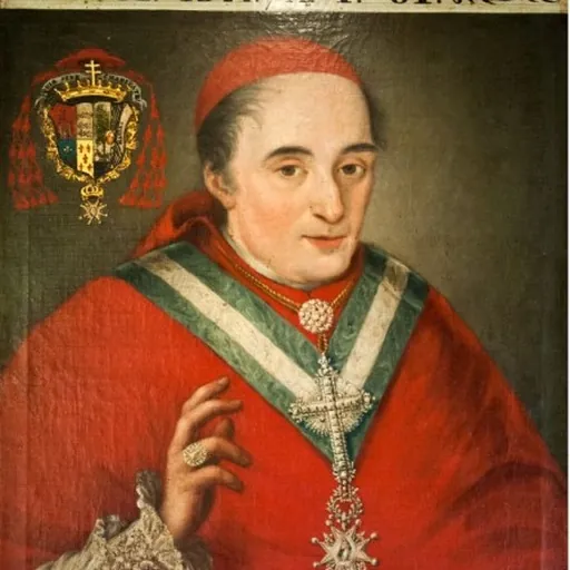 Portrait of Francisco Javier de Cienfuegos y Jovellanos