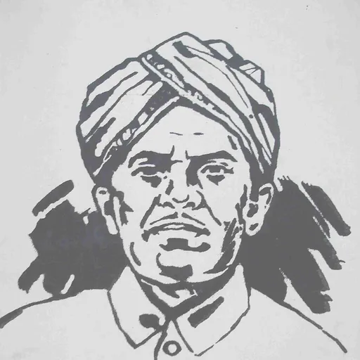 Portrait of Tryambak Shankar Shejwalkar