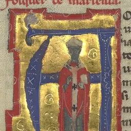 Portrait of Folquet de Marseille